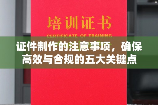 常平证件制作的注意事项，确保高效与合规的五大关键点