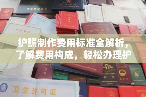 常平护照制作费用标准全解析，了解费用构成，轻松办理护照