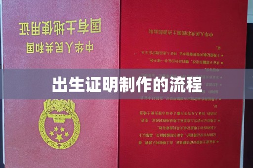 常平出生证明制作的流程